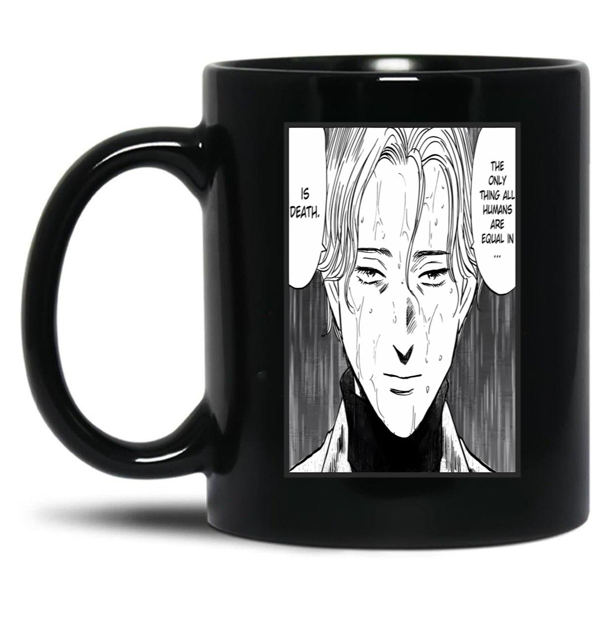 Johan Liebert - Monster Manga Black Coffee Mug, Gift Coffee Mug