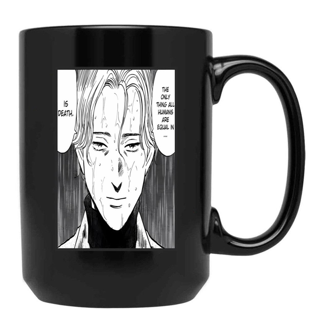 Johan Liebert - Monster Manga Black Coffee Mug, Gift Coffee Mug