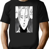 Johan Liebert - Monster Manga Premium Heavyweight Cotton T-Shirt - Black