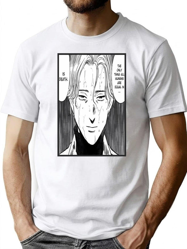 Johan Liebert - Monster Manga Premium Heavyweight Cotton T-Shirt - White