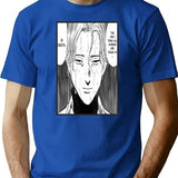 Johan Liebert - Monster Manga Premium Heavyweight Cotton T-Shirt - Blue