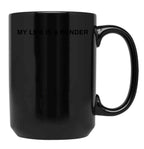 John Summit My Life is A Bender Black Coffee Mug, Gift Coffee Mug