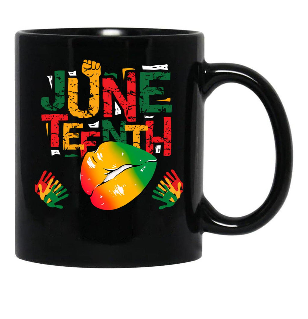 June Teenth Black Coffee Mug - Black