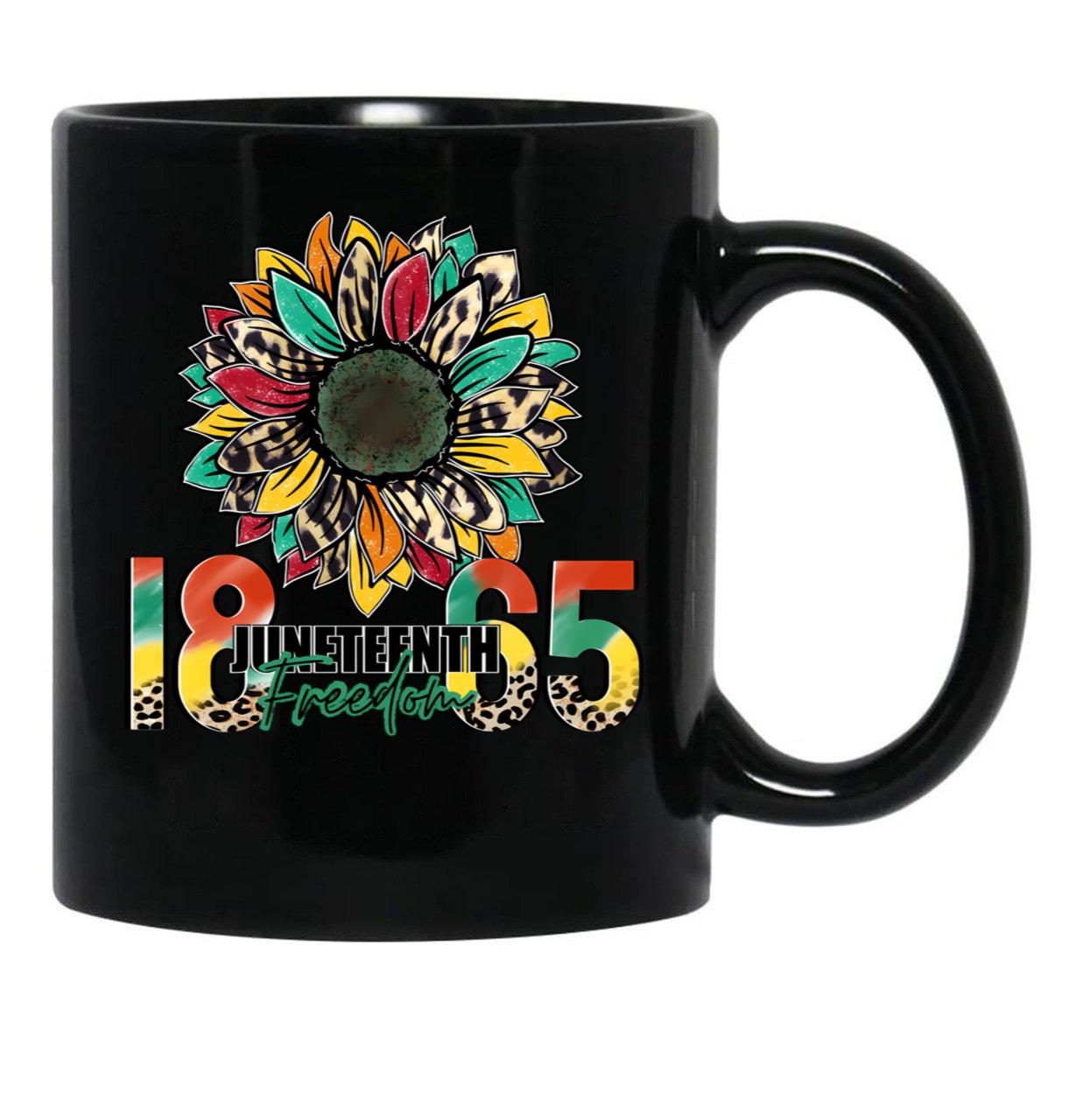Juneteenth 1865 Celebrate Black American Black Coffee Mug - Black