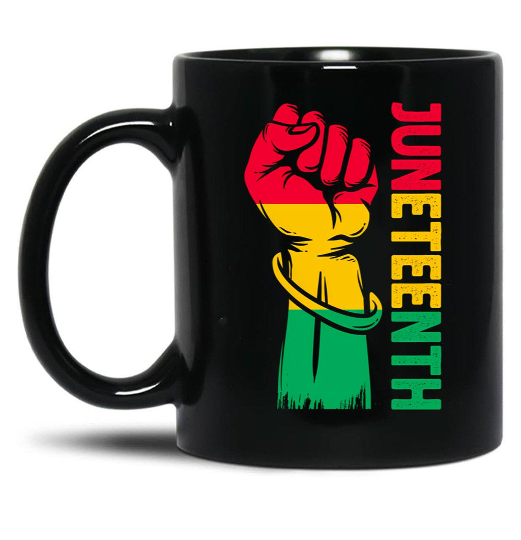 Juneteenth 1865 (1) Black Coffee Mug