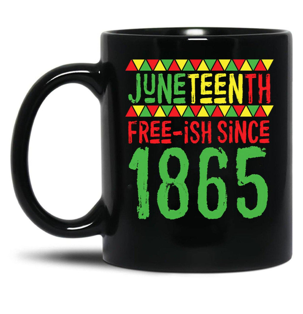 Juneteenth 2021 Black Coffee Mug