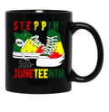 Juneteenth 2023 Design Black Coffee Mug - Black
