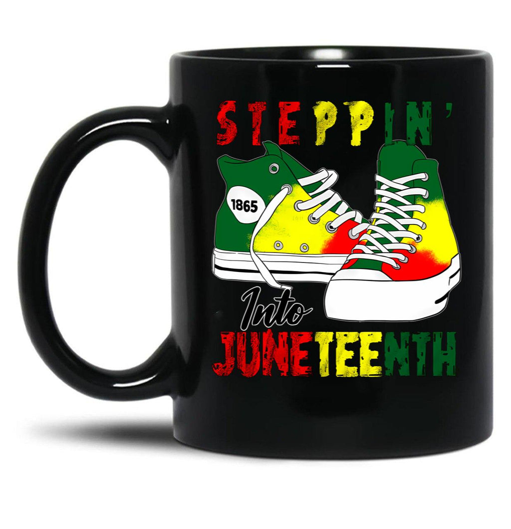 Juneteenth 2023 Design Black Coffee Mug