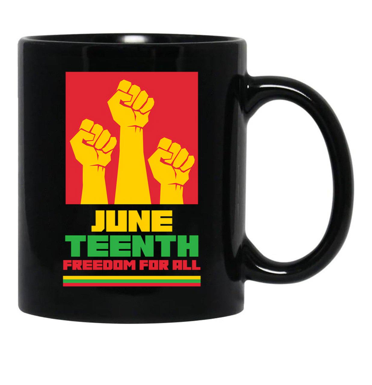 Juneteenth A Black Thing Freedom Celebration Classic Mug Black Coffee Mug - Black