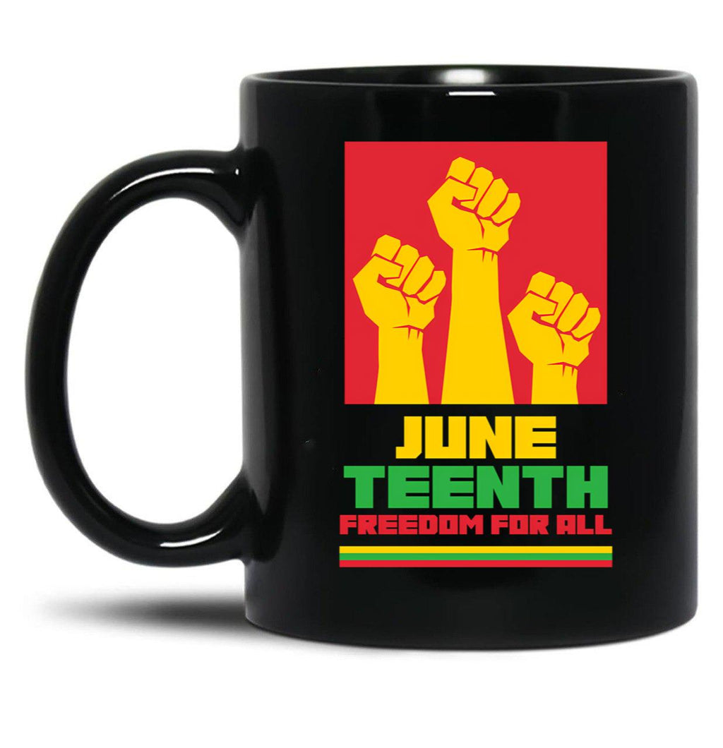 Juneteenth A Black Thing Freedom Celebration Classic Mug Black Coffee Mug