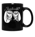 Juneteenth Broken Handcuff Freedom Black Coffee Mug - Black
