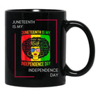 Juneteenth Copy Copy Copy Copy Black Coffee Mug - Black