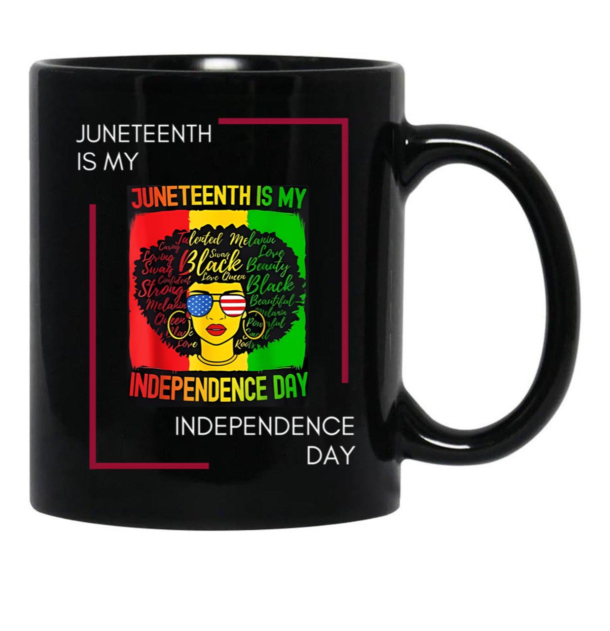 Juneteenth Copy Copy Copy Copy Black Coffee Mug - Black