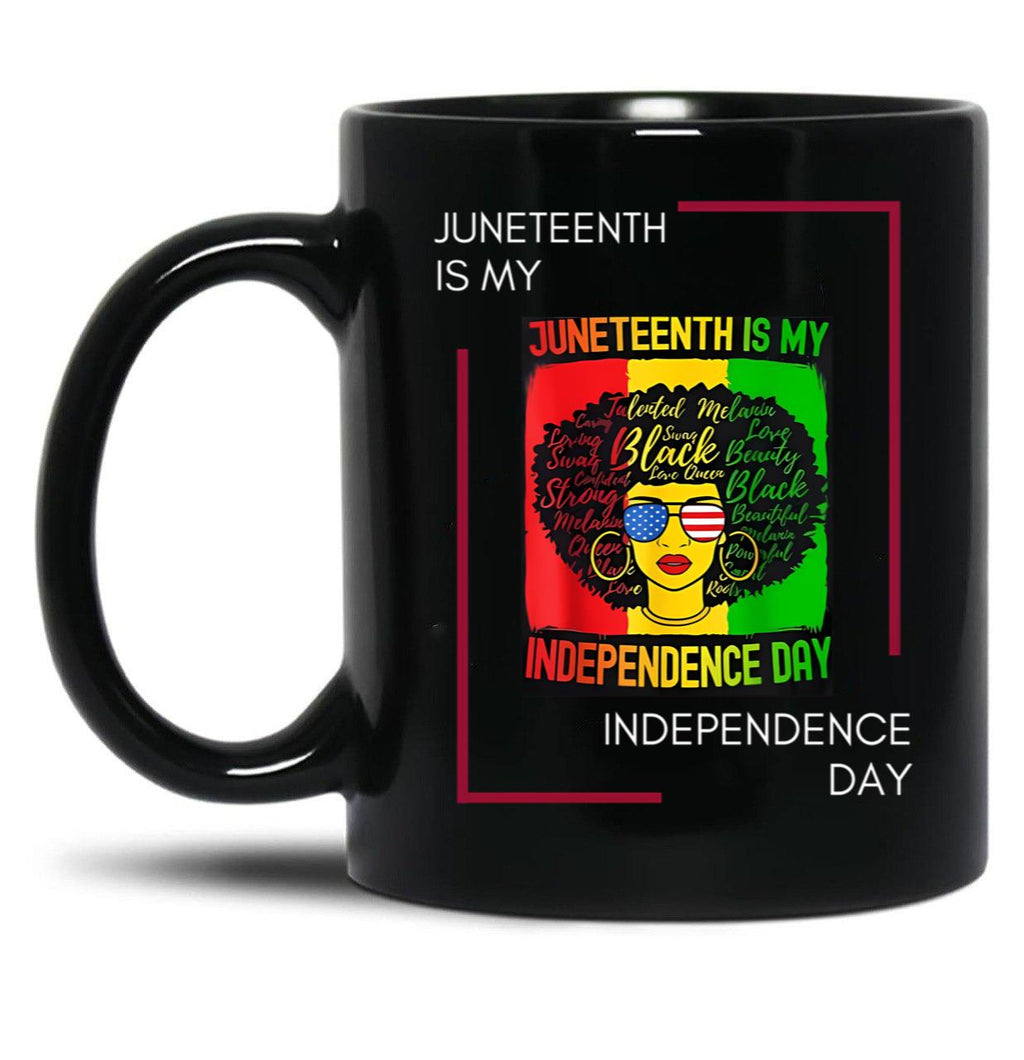 Juneteenth Copy Copy Copy Copy Black Coffee Mug