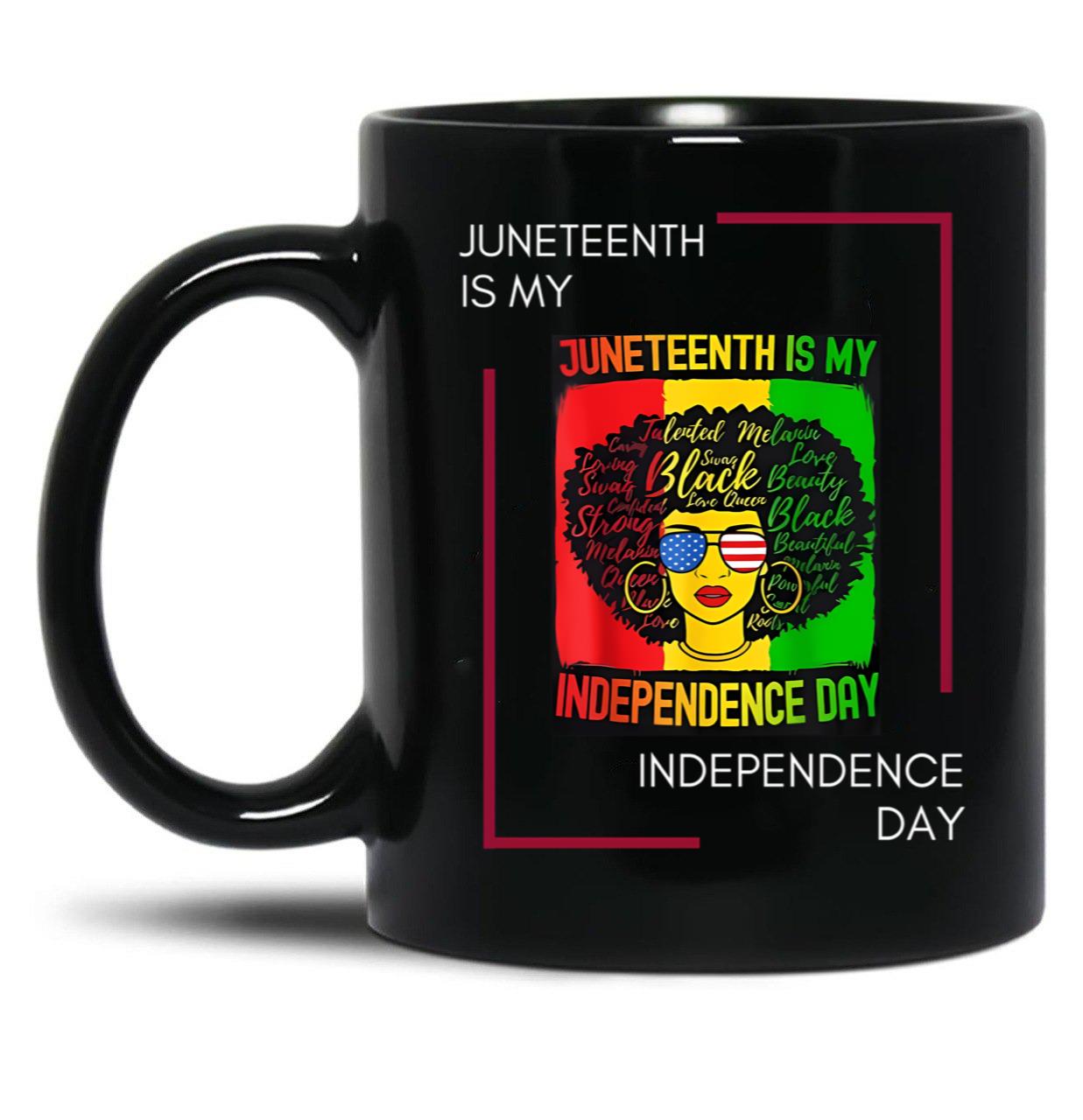 Juneteenth Copy Copy Copy Copy Black Coffee Mug