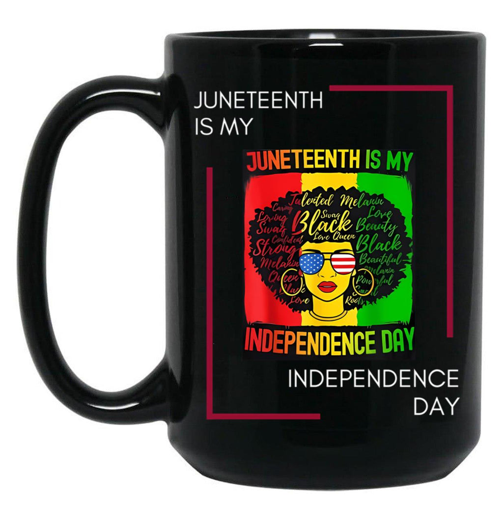 Juneteenth Copy Copy Copy Copy Black Coffee Mug