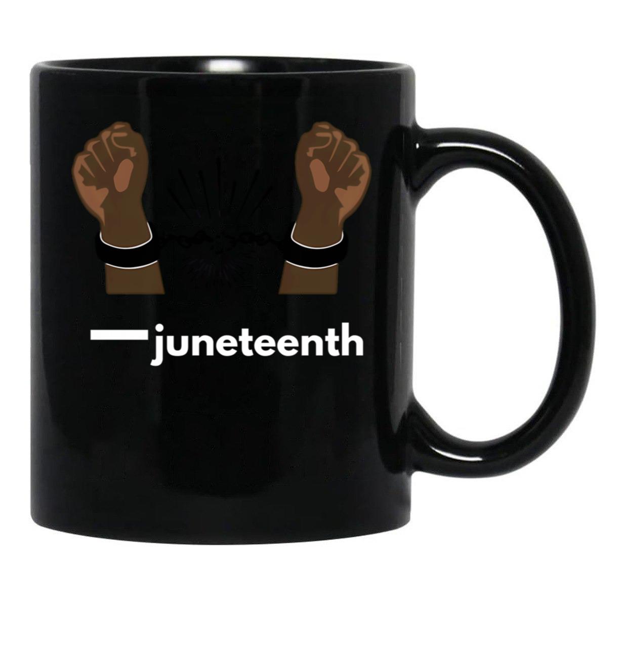Juneteenth Copy Copy Copy Black Coffee Mug - Black