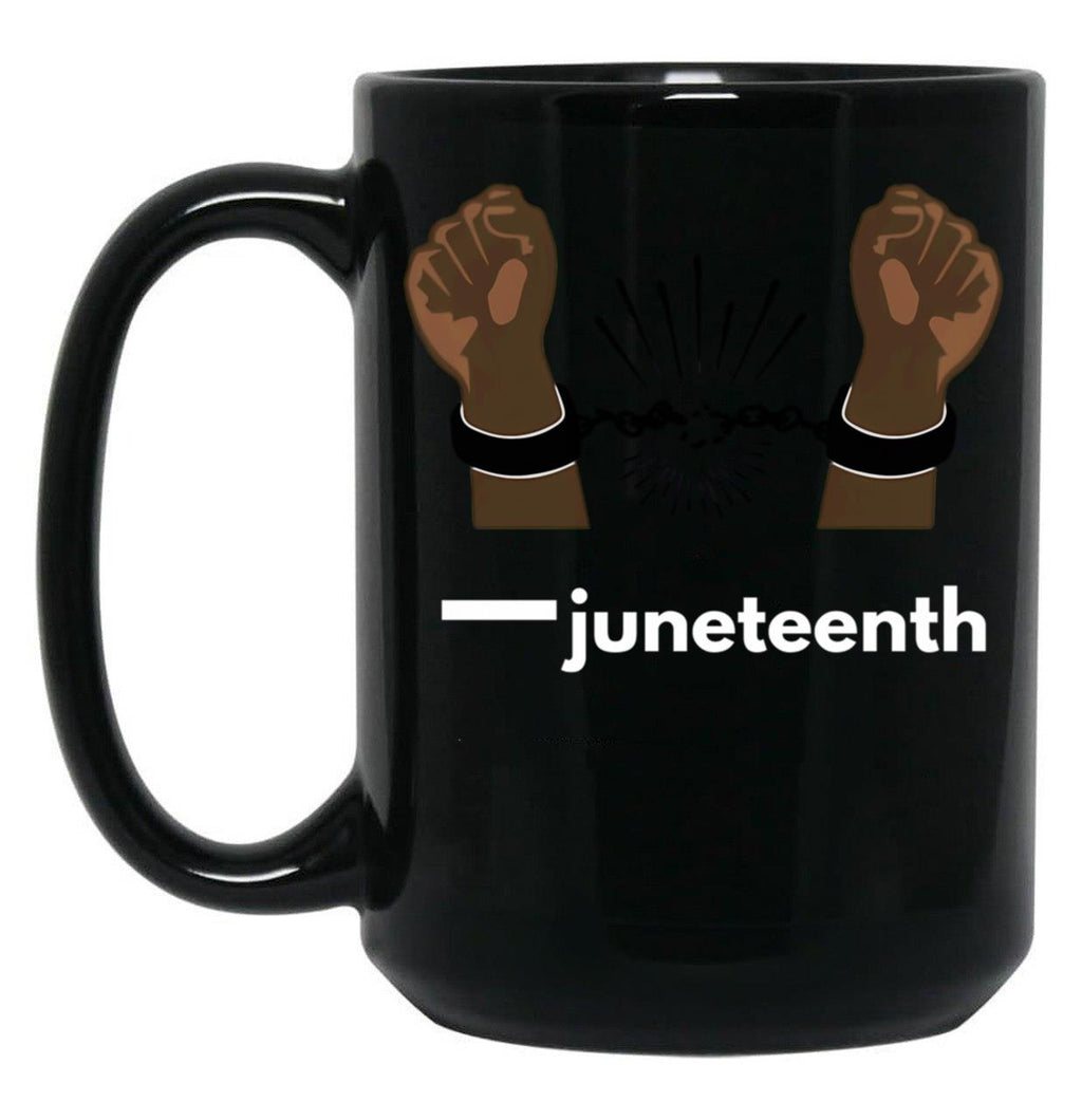 Juneteenth Copy Copy Copy Black Coffee Mug