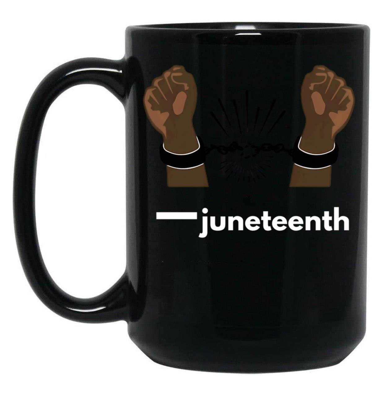 Juneteenth Copy Copy Copy Black Coffee Mug