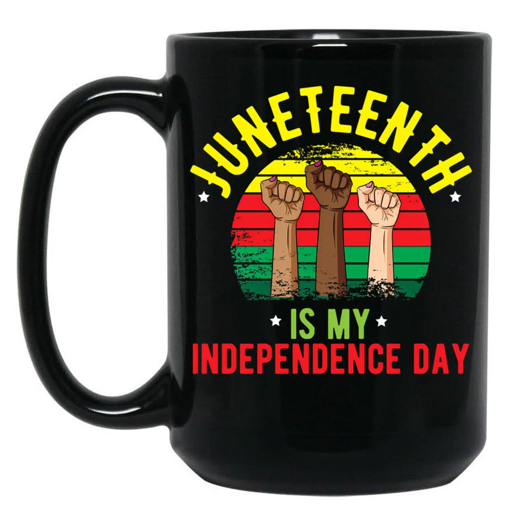 Juneteenth Flag 2020 1865 Juneteenth Day Flag Black Freedom Celebration Gift Black Coffee Mug