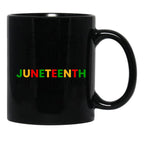 Juneteenth Free-Ish Since 1865 (2) Black Coffee Mug - Black