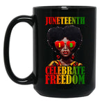 Juneteenth Freedom Black History Black Coffee Mug