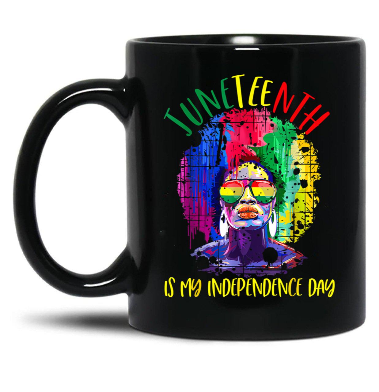 Juneteenth Freedom Day African American June 19Th 1865 Black Coffee Mug