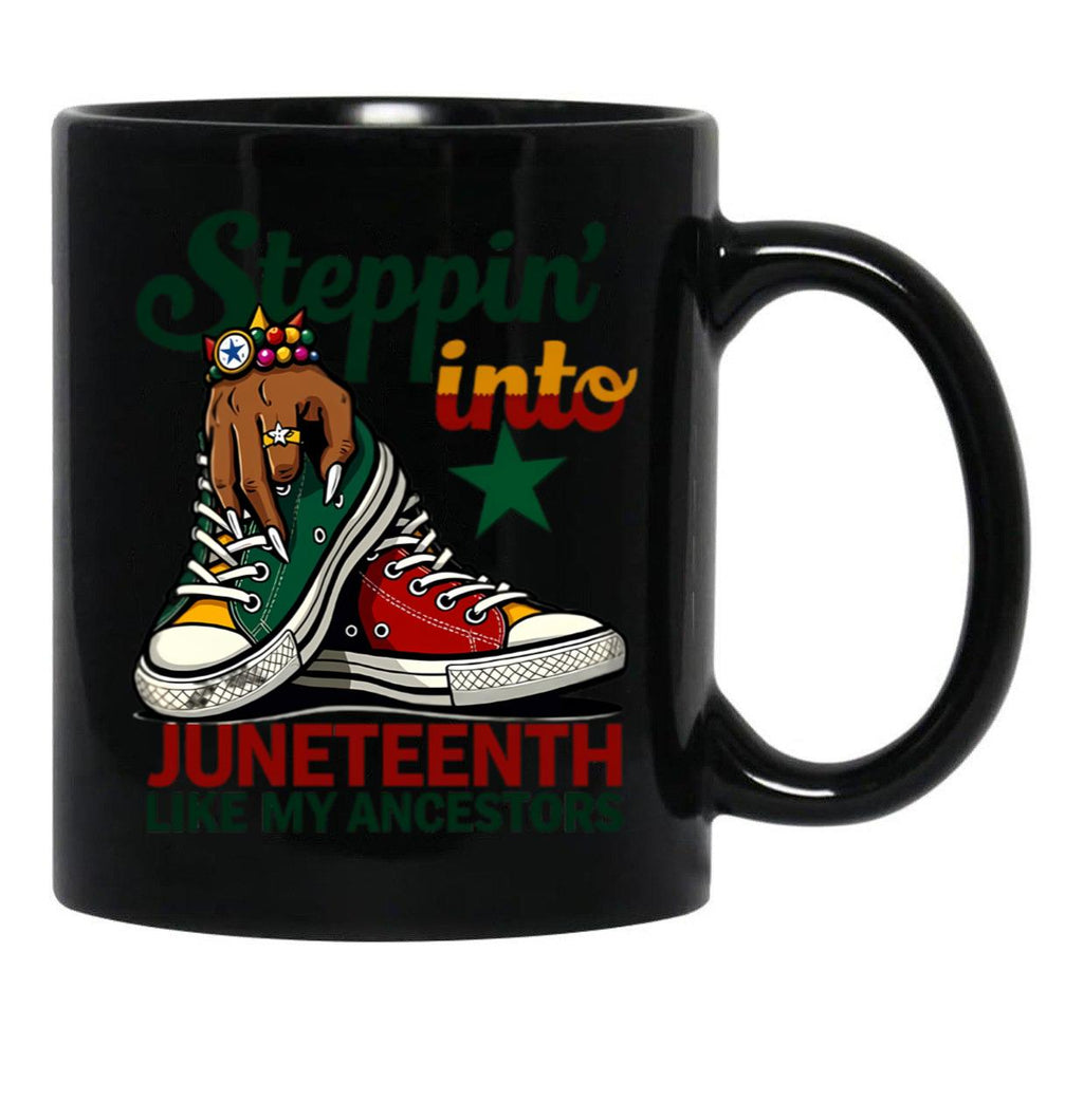 Juneteenth Month Black Coffee Mug - Black