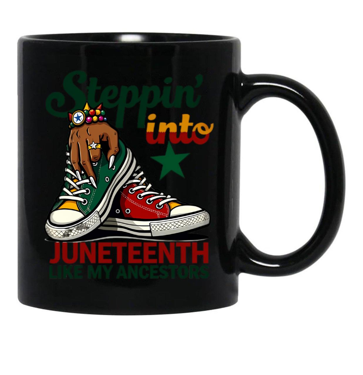 Juneteenth Month Black Coffee Mug - Black