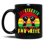 Juneteenth Mug Human Rights Mug Black History Month Mug Freedom Outfit Black Coffee Mug