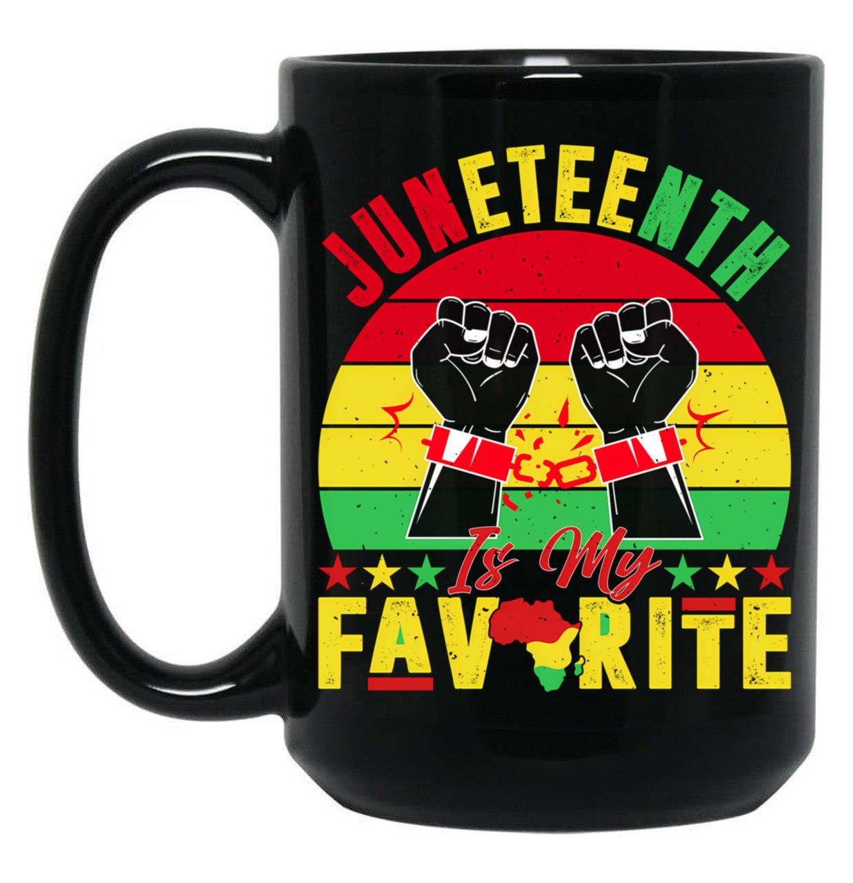 Juneteenth Mug Human Rights Mug Black History Month Mug Freedom Outfit Black Coffee Mug