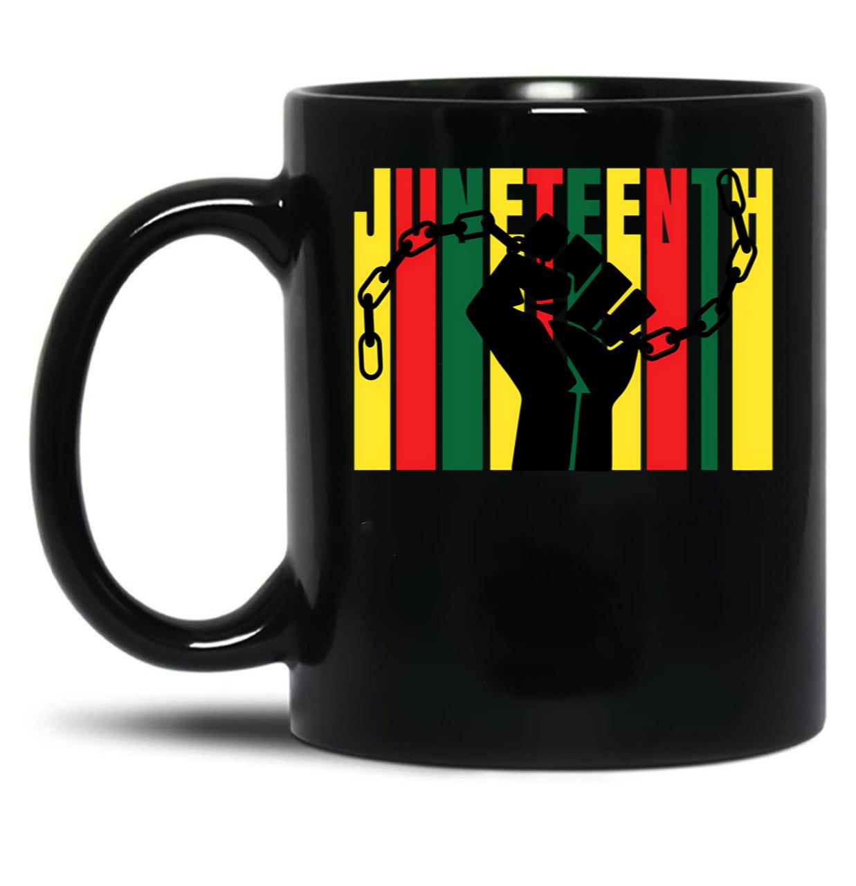 Juneteenth (10) Black Coffee Mug