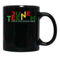 Juneteenth (11) Black Coffee Mug - Black