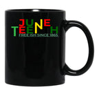 Juneteenth (11) Black Coffee Mug - Black