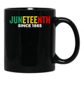 Juneteenth (12) Black Coffee Mug - Black