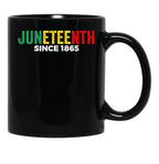 Juneteenth (12) Black Coffee Mug - Black