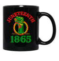 Juneteenth (13) Black Coffee Mug - Black