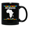 Juneteenth (1) Black Coffee Mug - Black