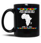 Juneteenth (1) Black Coffee Mug