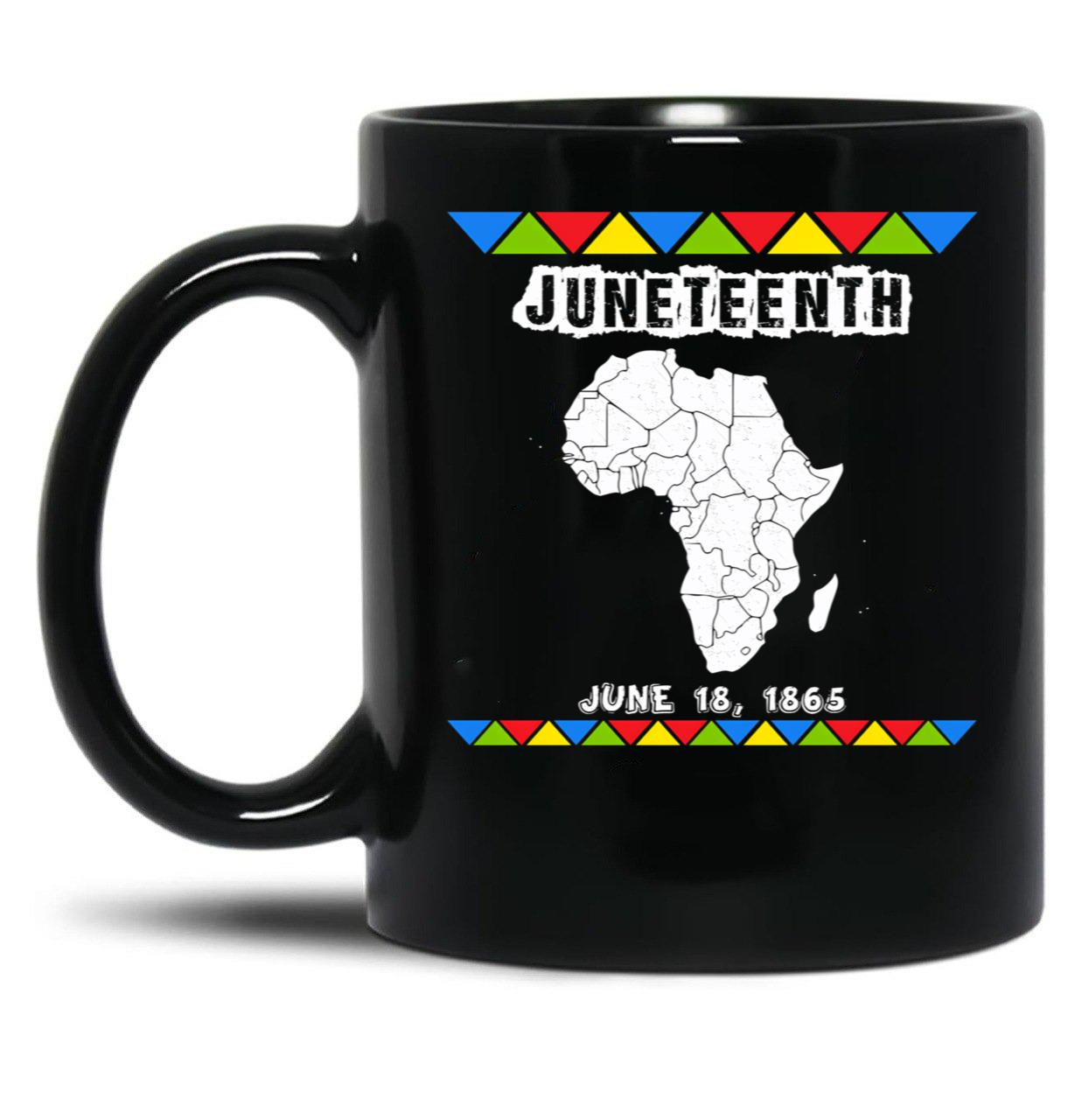 Juneteenth (1) Black Coffee Mug