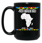 Juneteenth (1) Black Coffee Mug