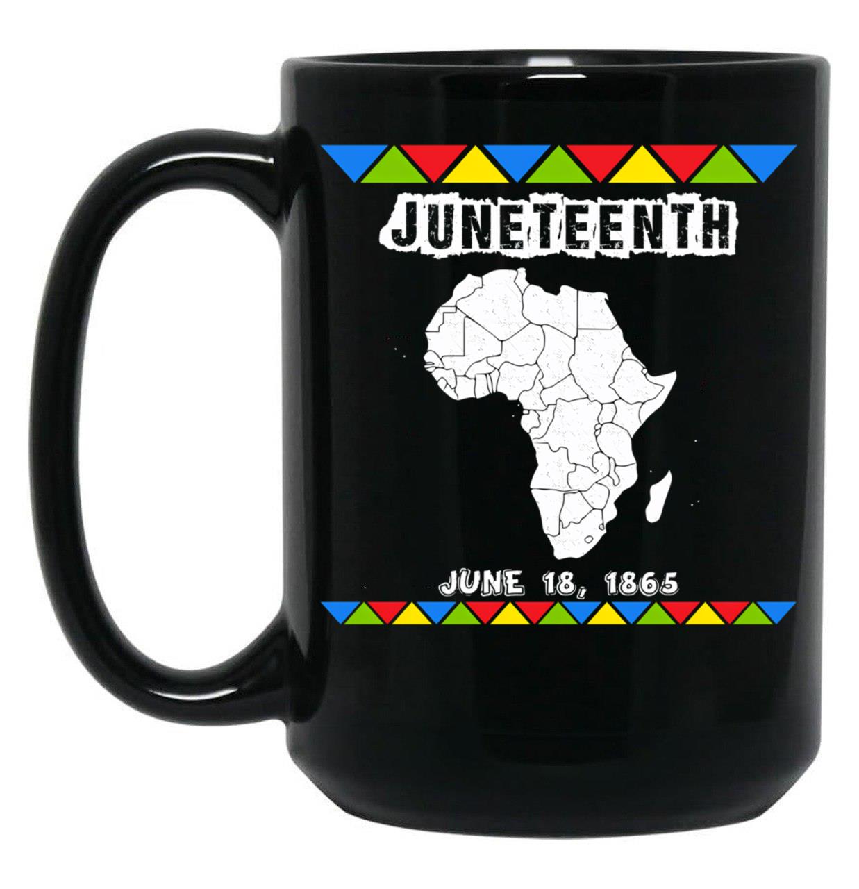 Juneteenth (1) Black Coffee Mug