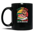 Juneteenth (2) Black Coffee Mug