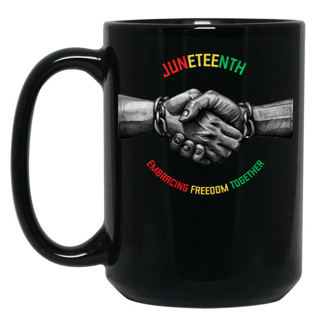 Juneteenth (9) Black Coffee Mug