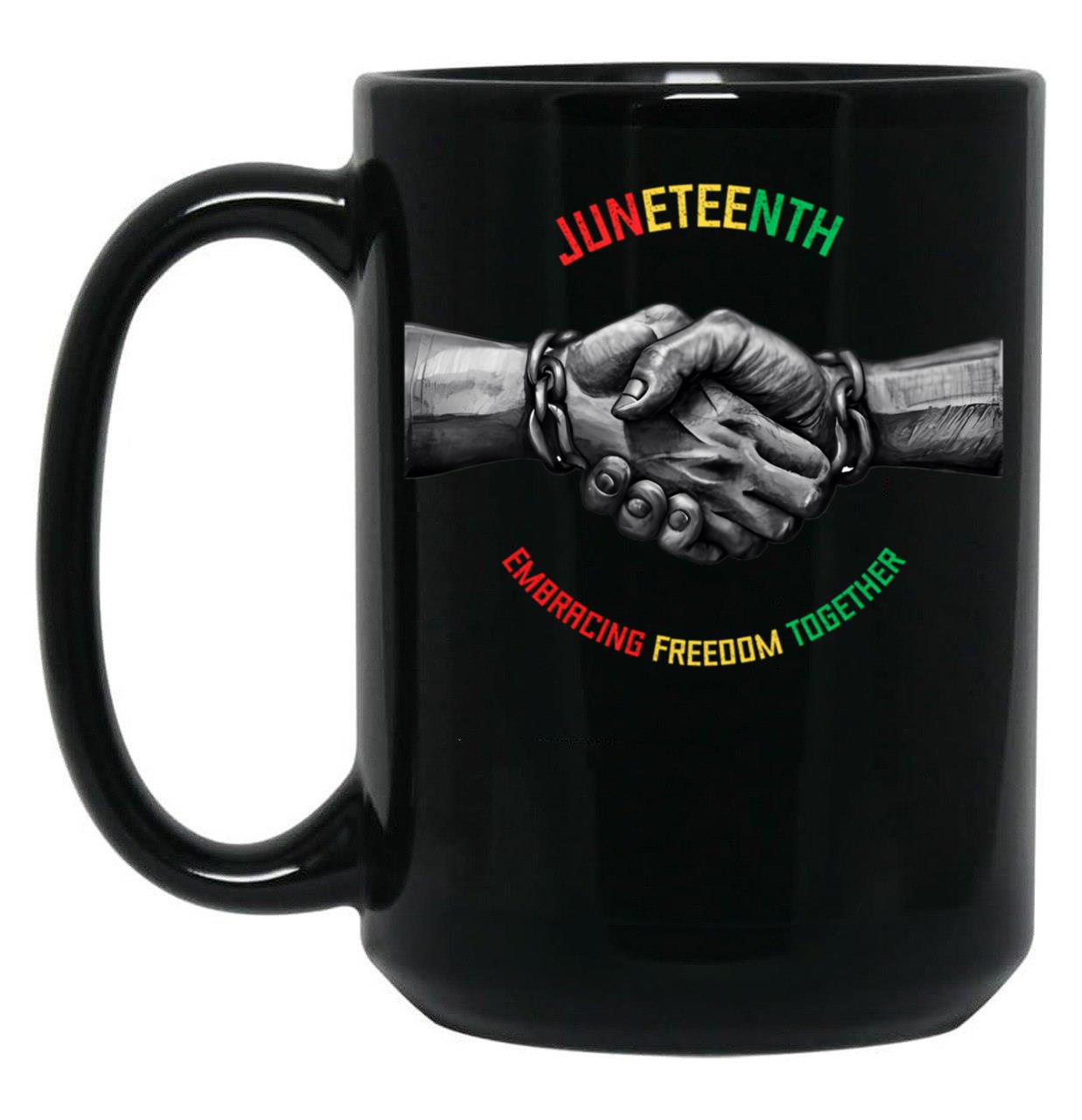 Juneteenth (9) Black Coffee Mug