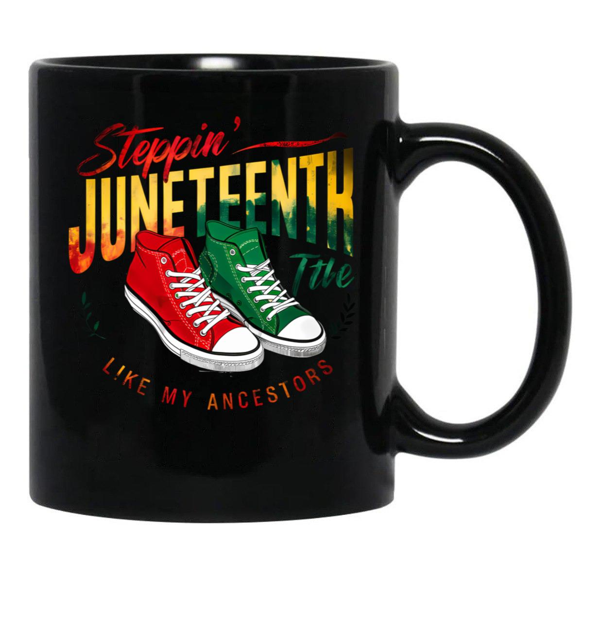 Juneteenth Black Coffee Mug - Black