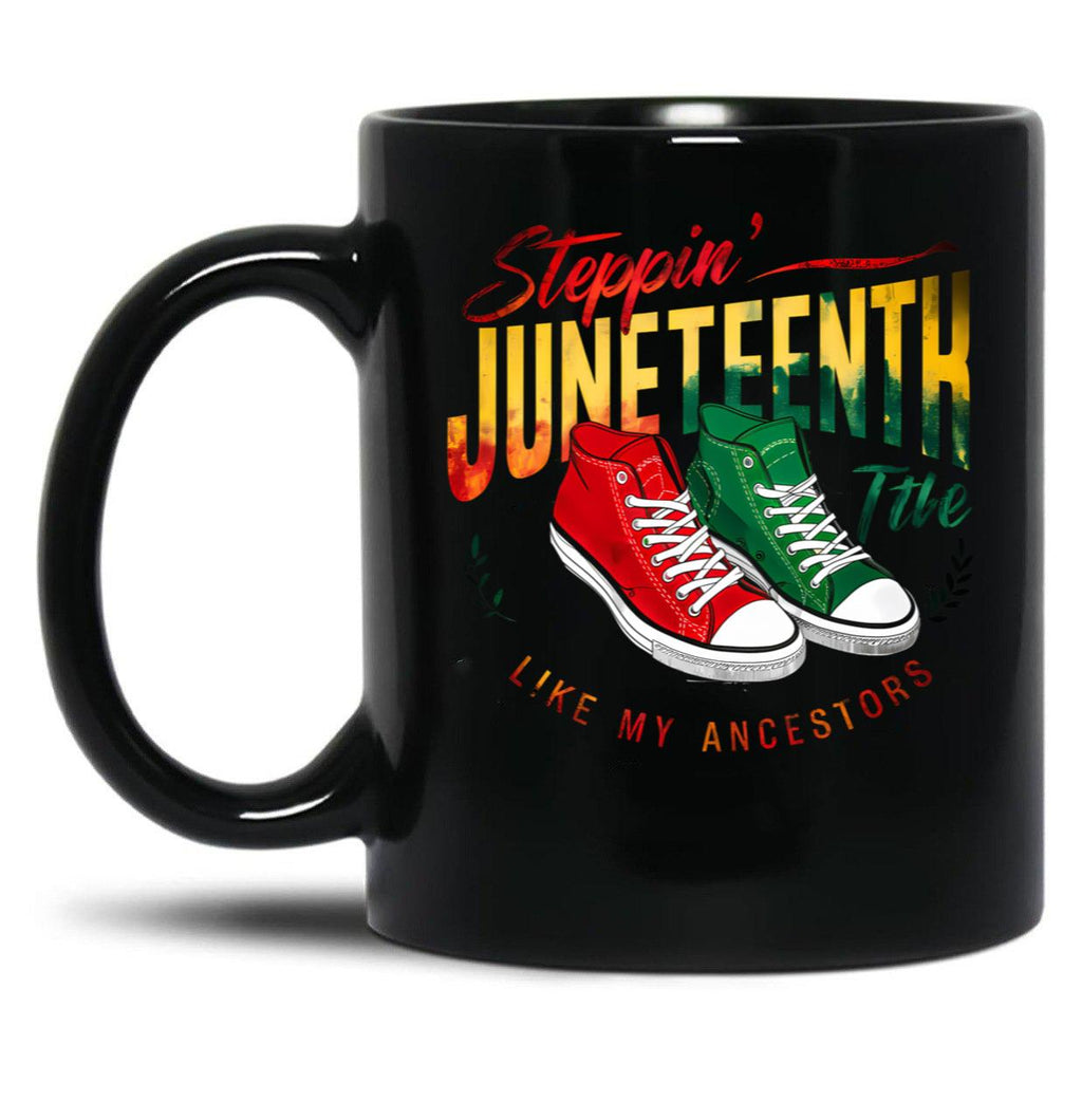 Juneteenth Black Coffee Mug