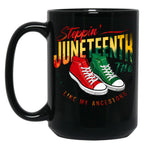 Juneteenth Black Coffee Mug