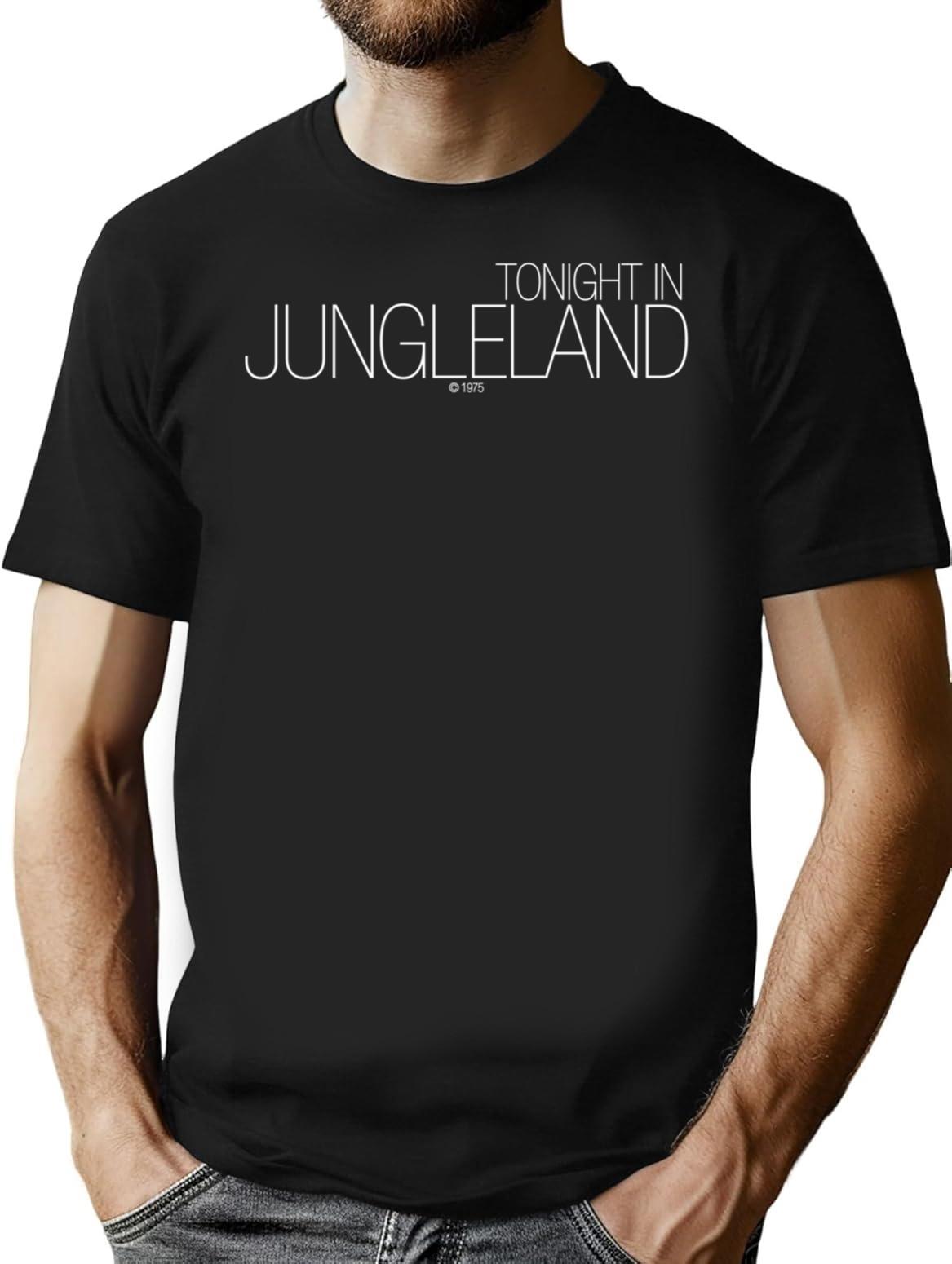 Jungleland T-Shirt for Men & Women, T-Shirts Graphic Tee - Black