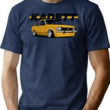 Kadett C Oldtimer T-Shirt for Men & Women, T-Shirts Graphic Tee - Navy